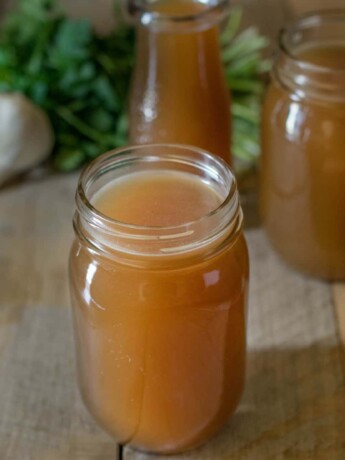 3 jars of beef stock