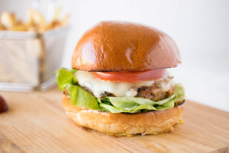 Chipotle chicken burger - Culinary Ginger