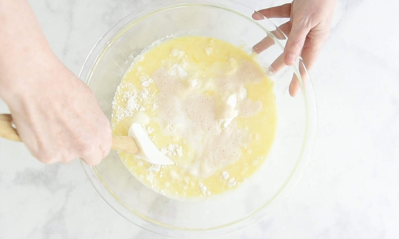 Mixing bread ingredients