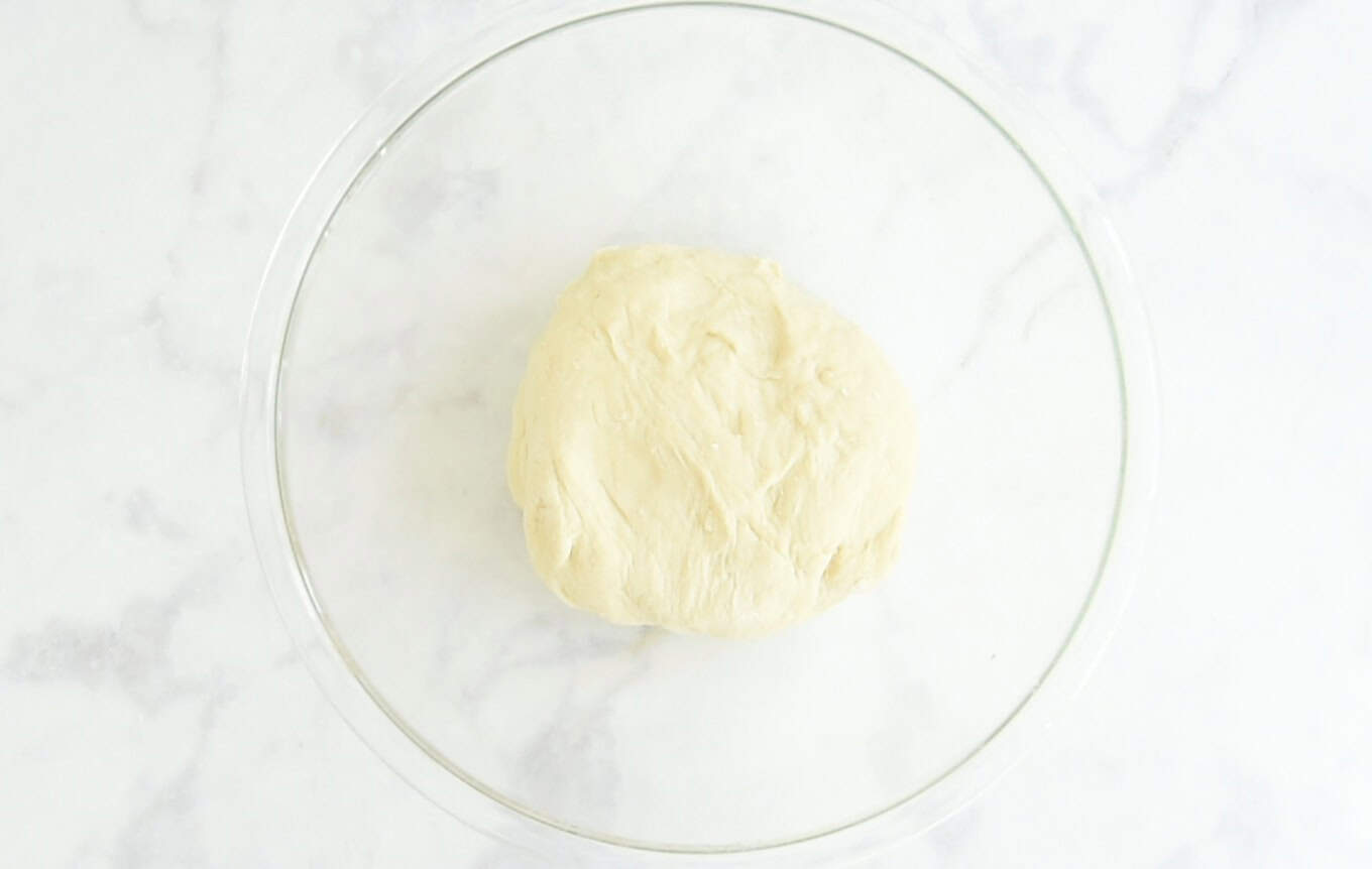 Bread dough in a bowl