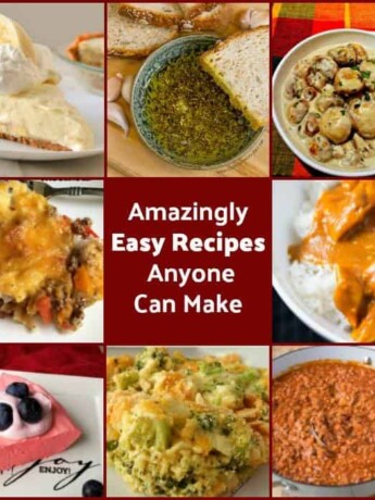 Amazingly Easy Recipes Anyone Can Make Oh my goodness! Amazingly Easy Recipes Anyone Can Make.... Oh yes! We've got some great recipes for you to try and I'm SURE they will become keeper recipes. They're so popular and all tried and tested so we know they're winner recipes!