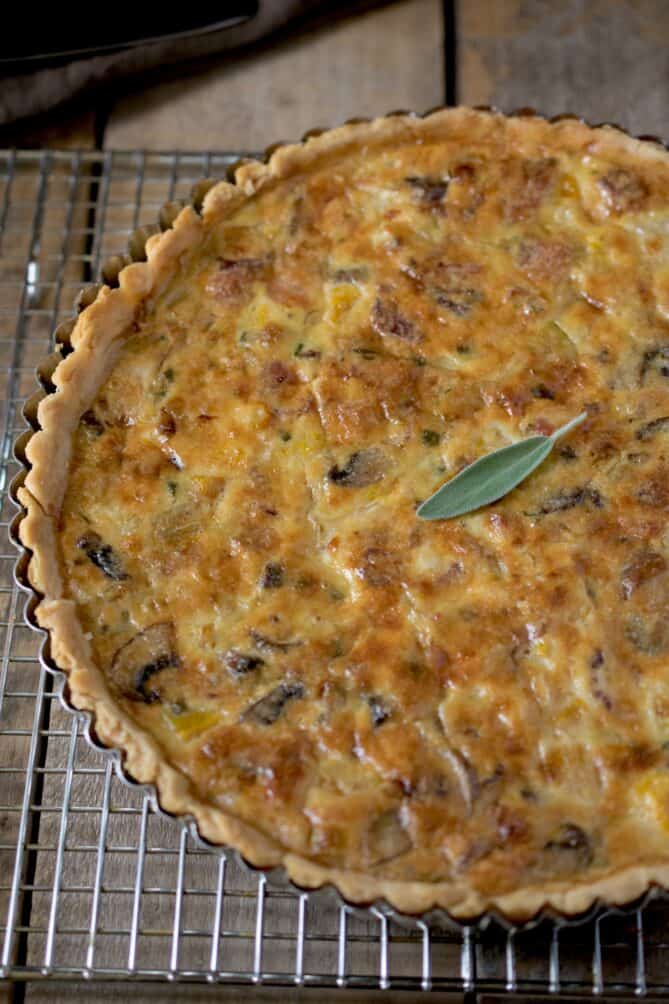 Autumn Harvest Quiche - 24