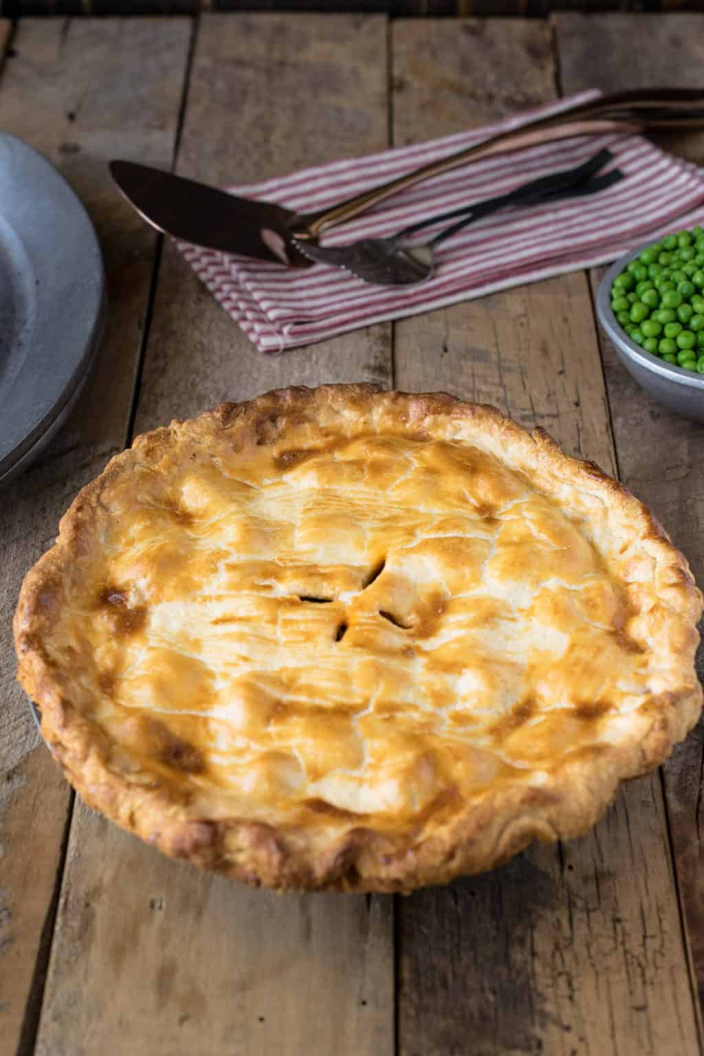 British Steak and Ale Pie - Culinary Ginger