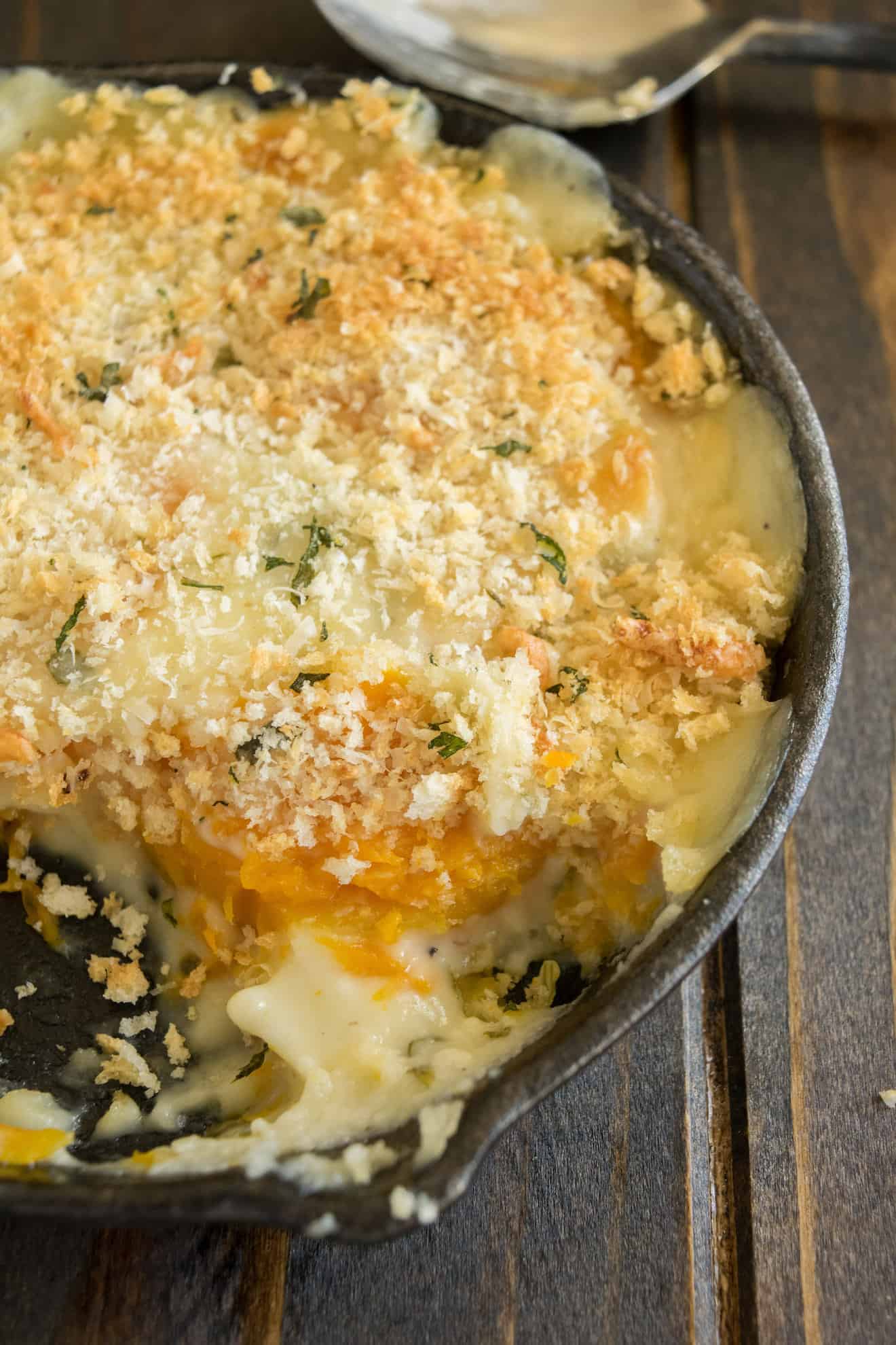 Butternut Squash and Sage Gratin - Culinary Ginger