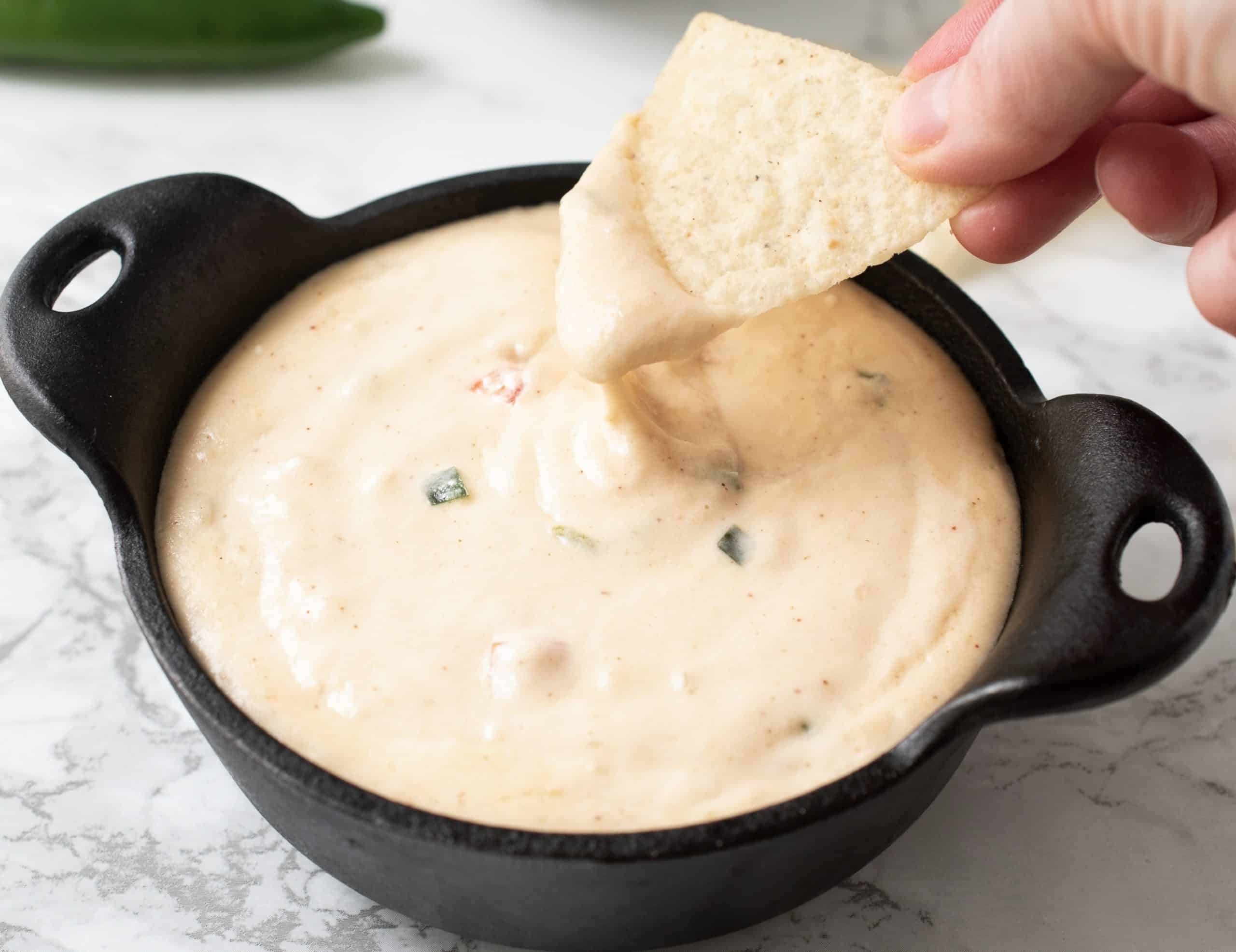 Copycat Chipotle Queso Blanco Culinary Ginger