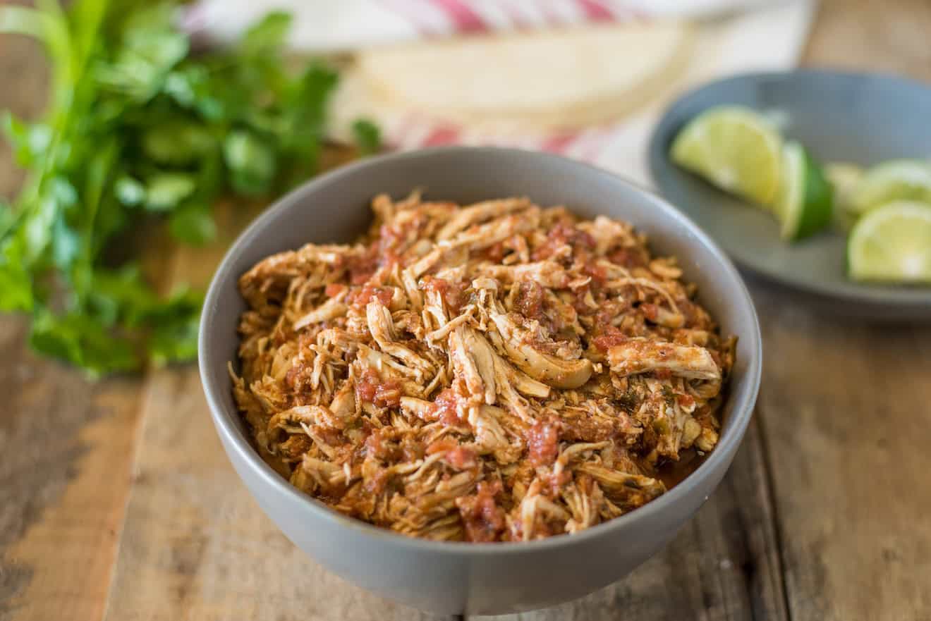 Crockpot Mexican Shredded Chicken - Culinary Ginger