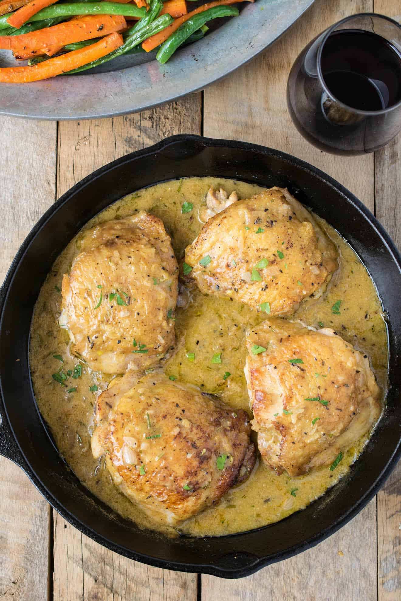 Easy Skillet Dijon Chicken Culinary Ginger