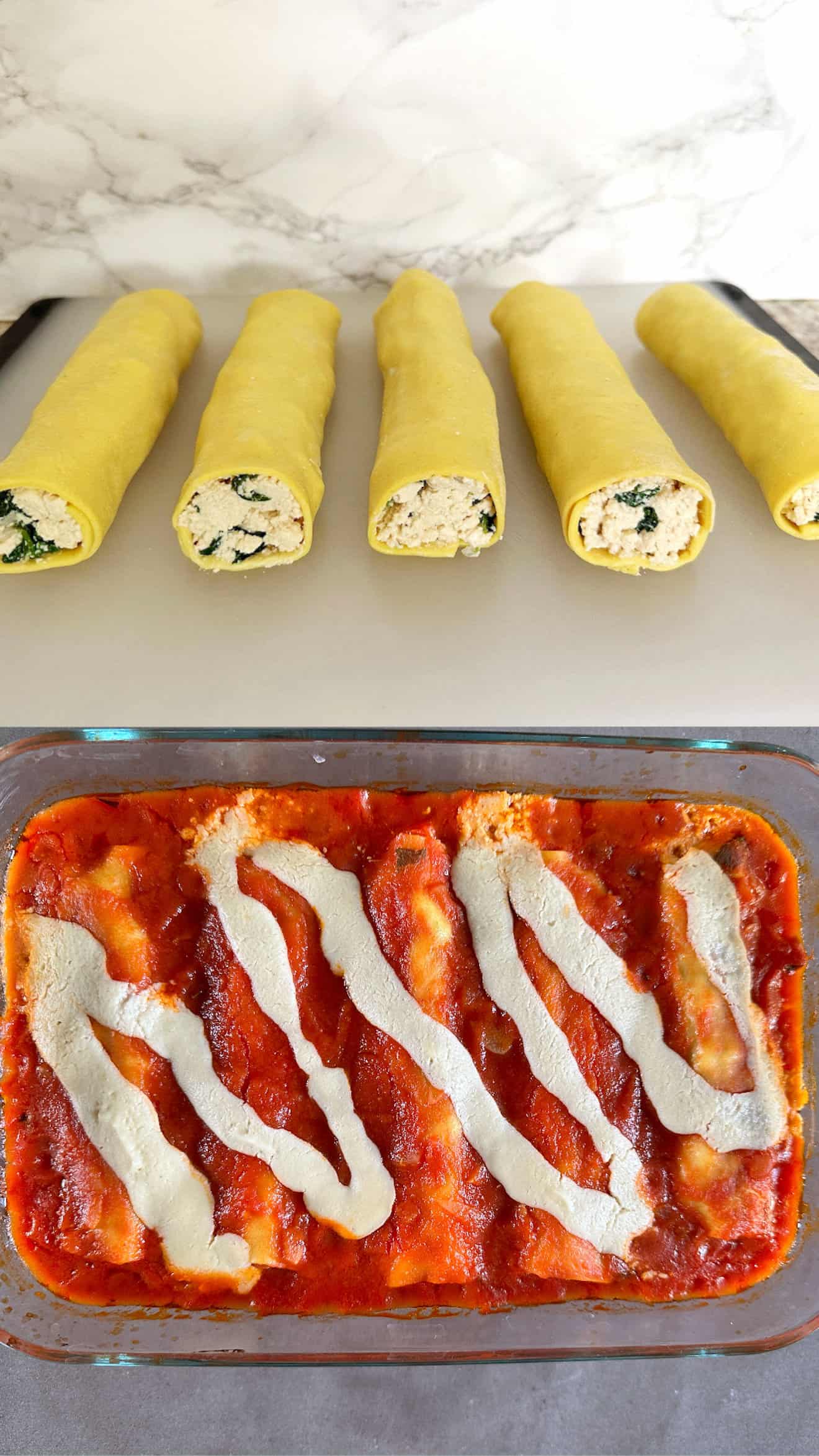 Eggless Pasta Dough - Culinary Ginger - Homemade Pasta Dough Making Eggless