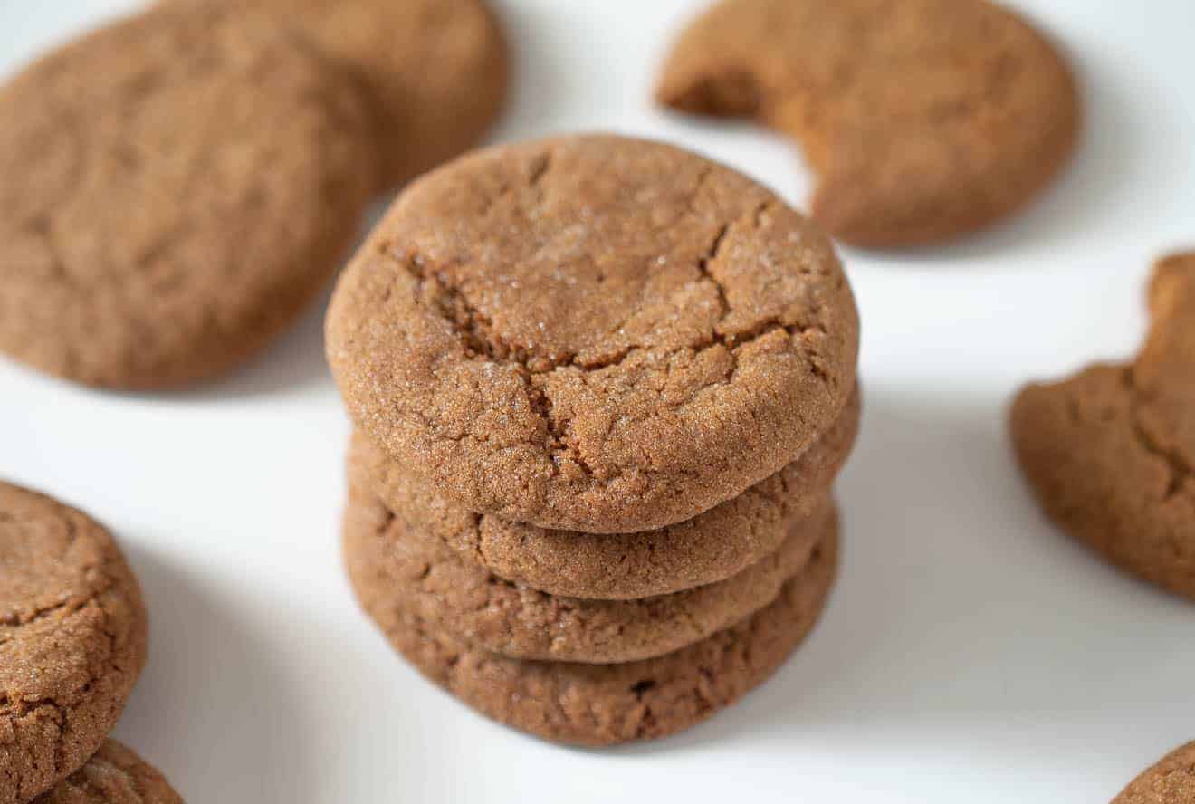 Easy Ginger Snaps (Ginger Nuts) - Culinary Ginger