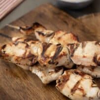 Perfectly grilled pieces of chicken