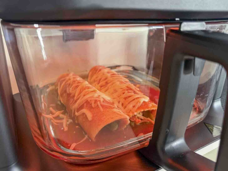 Enchiladas in an air fryer