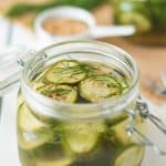 These homemade dill pickle chips take a few easy steps to transform simple cucumbers into fresh and crunchy, delicious pickle chips. Perfect for snacking, sandwiches and of course, burgers.