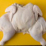 A spatchcock/butterflied chicken