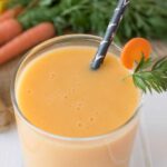 A mango smoothie