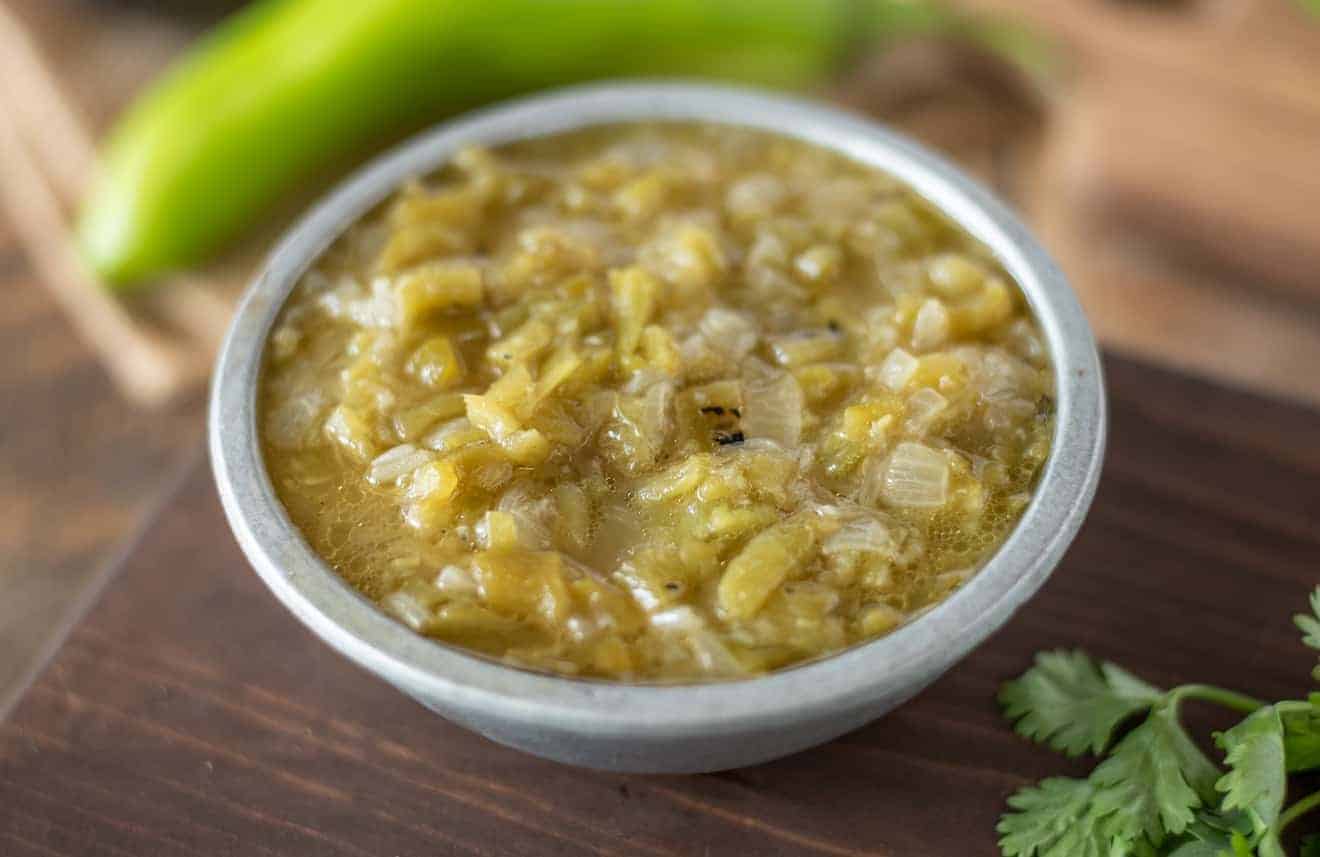 New Mexico Hatch Green Chile Sauce Recipe Culinary Ginger