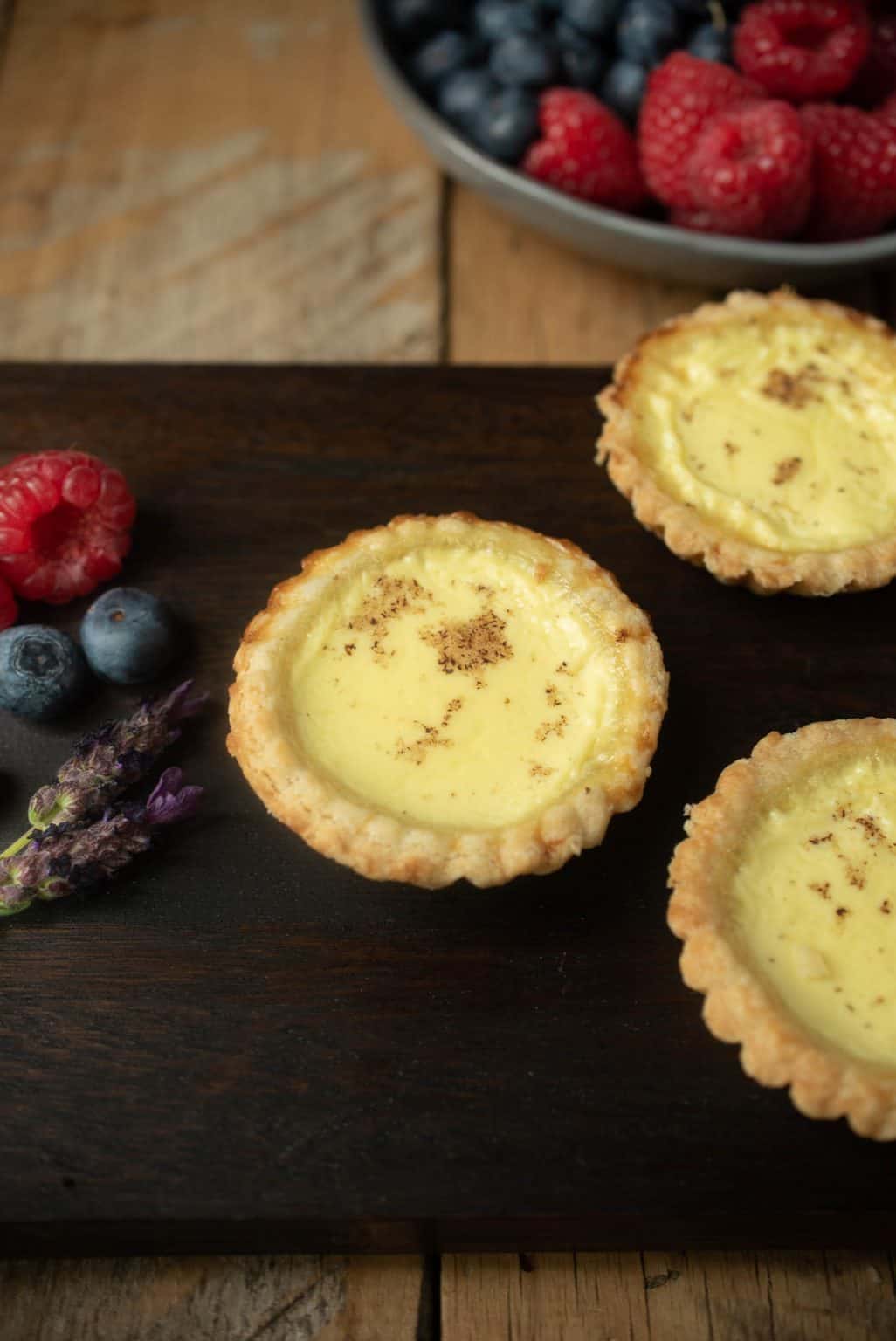 Old Fashioned Egg Custard Tarts - Culinary Ginger