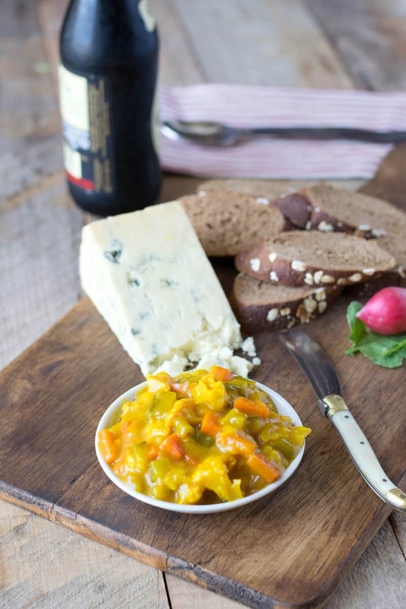This Piccalilli recipe is a mixed vegetable relish that is has a very distinct look due to its slightly spicy, tangy mustard sauce. It’s a British staple! 