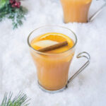 2 cups of Pimm's in snow