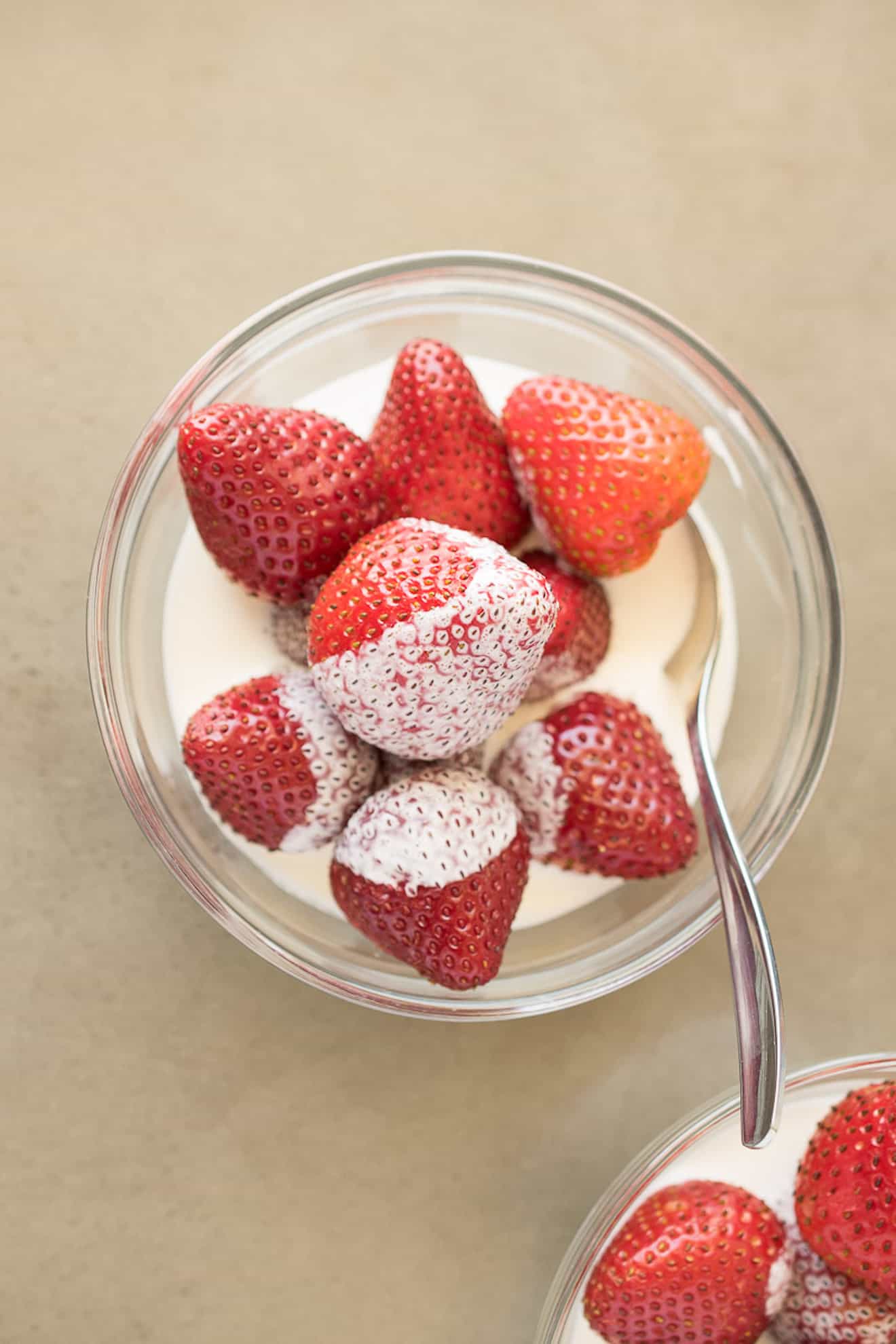 Strawberries and Cream for Wimbledon Culinary Ginger