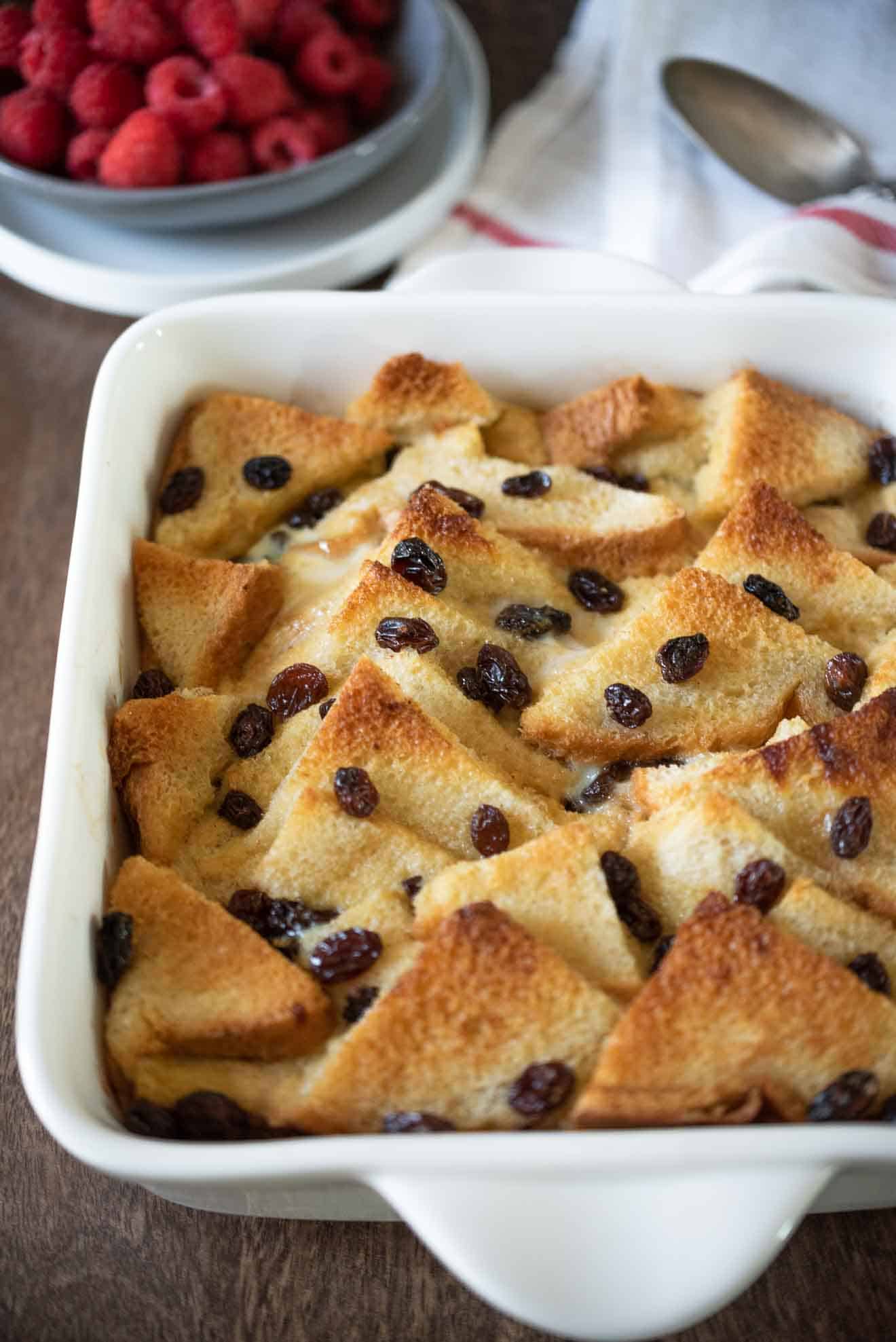 Traditional British Bread and Butter Pudding - Culinary Ginger