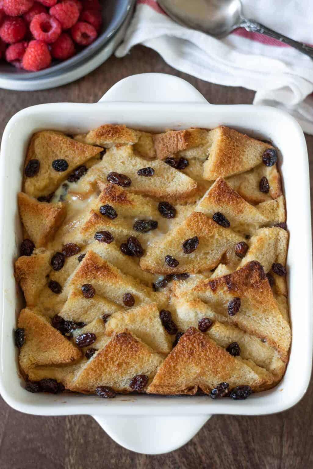 Traditional British Bread And Butter Pudding - Culinary Ginger