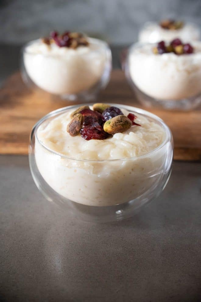 Perfectly creamy rice pudding