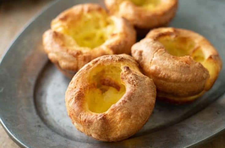 Perfectly browned Yorkshire pudding